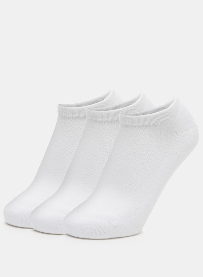 داش جوارب رياضية نسائية سادة بطول الكاحل - عبوة من  قطع - Image 1