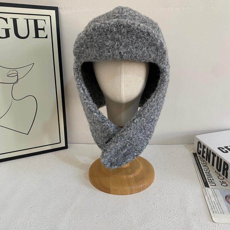 Denim Skullcap Unisex Winter Vintage American Hip-hop Hat Cotton - Image 1