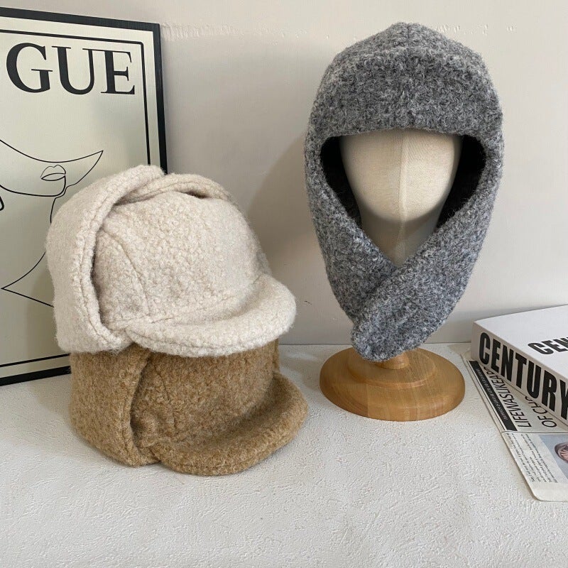 Denim Skullcap Unisex Winter Vintage American Hip-hop Hat Cotton - Image 2