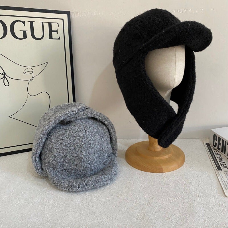 Denim Skullcap Unisex Winter Vintage American Hip-hop Hat Cotton - Image 4