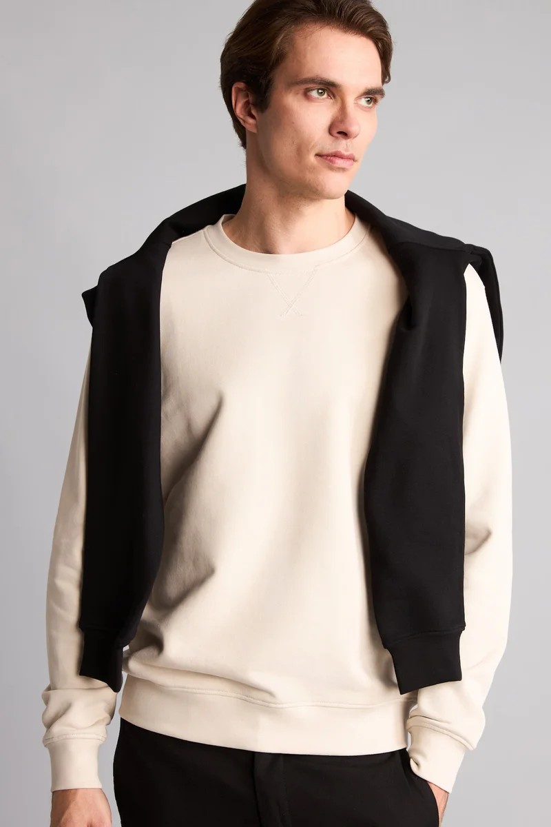 Regular Fit Long Sleeve Sweatshirt