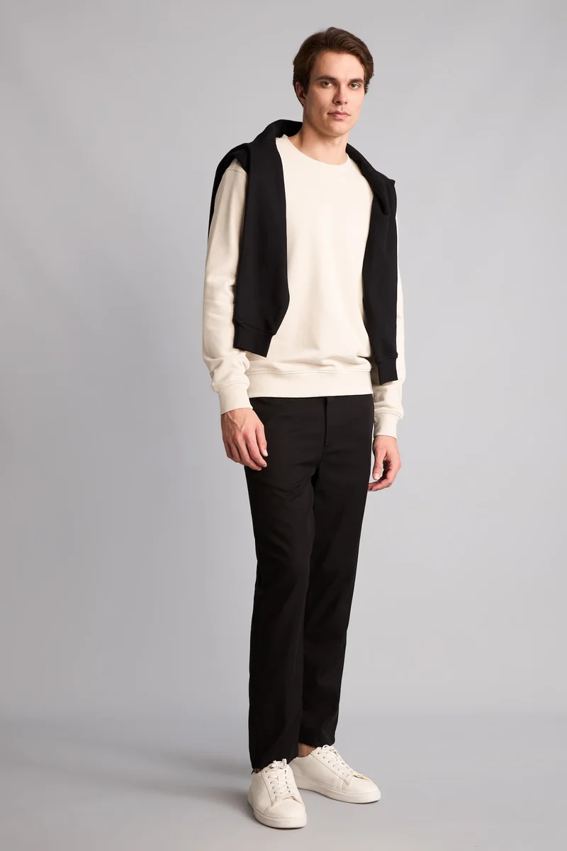 Defacto Regular Fit Long Sleeve Sweatshirt