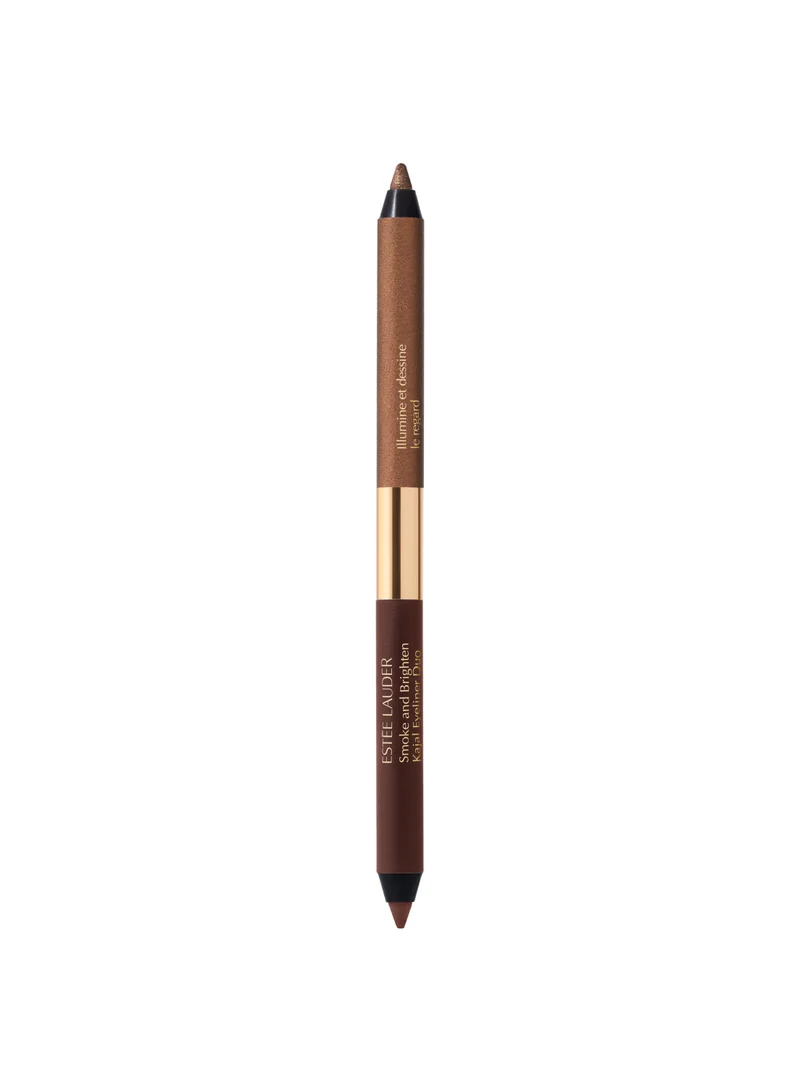 ESTEE LAUDER Smoke and Brighten Kajal Eyeliner Duo - Dark Chocolate/Rich Bronze