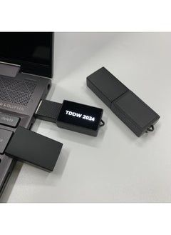 Generic Led Luminous U Disk Square Metal Gift USB 128g Large Capacity 2.0/3.0 Business Metal U Disk With Light-Color:U Disk + Opp Bag Packaging-Capacity:USB2.0 1GB  - Image 3