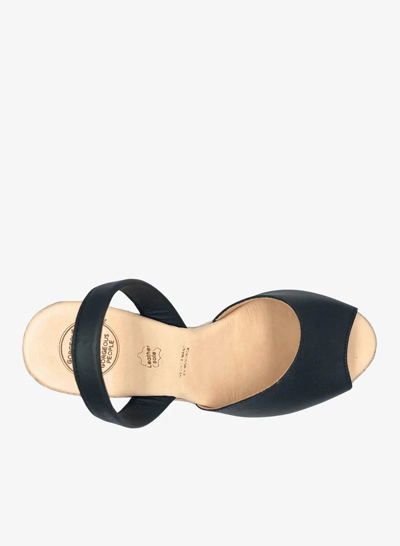 SHOEQ Charcoal Roxy Espadrille Wedge for Women | Best Price UAE