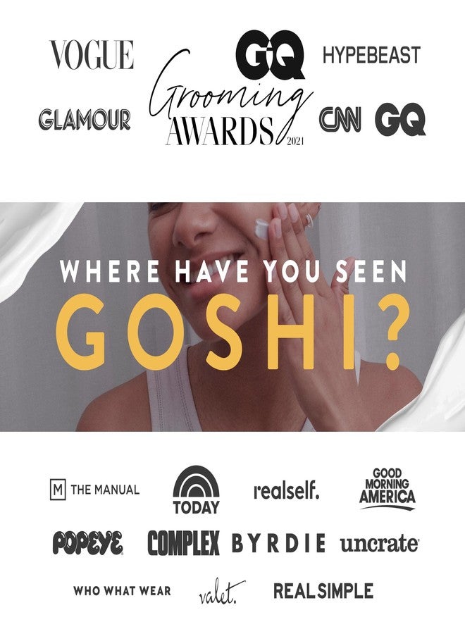 GOSHI Super Vitamin Face Moisturizer for All Skin Types 1.75 oz - Nourishing Face Cream Infused with Sesame Oil, Vitamin E and More Plant Extracts - Made in Japan - Image 3