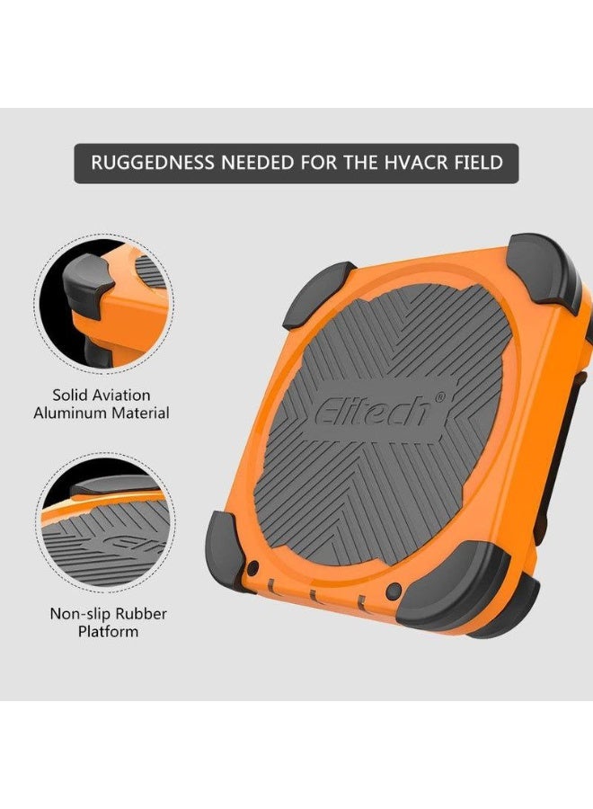 Elitech LMC-300 HVAC Refrigerant Charging Scale with Solenoid 220 Lbs/100kg - Image 2