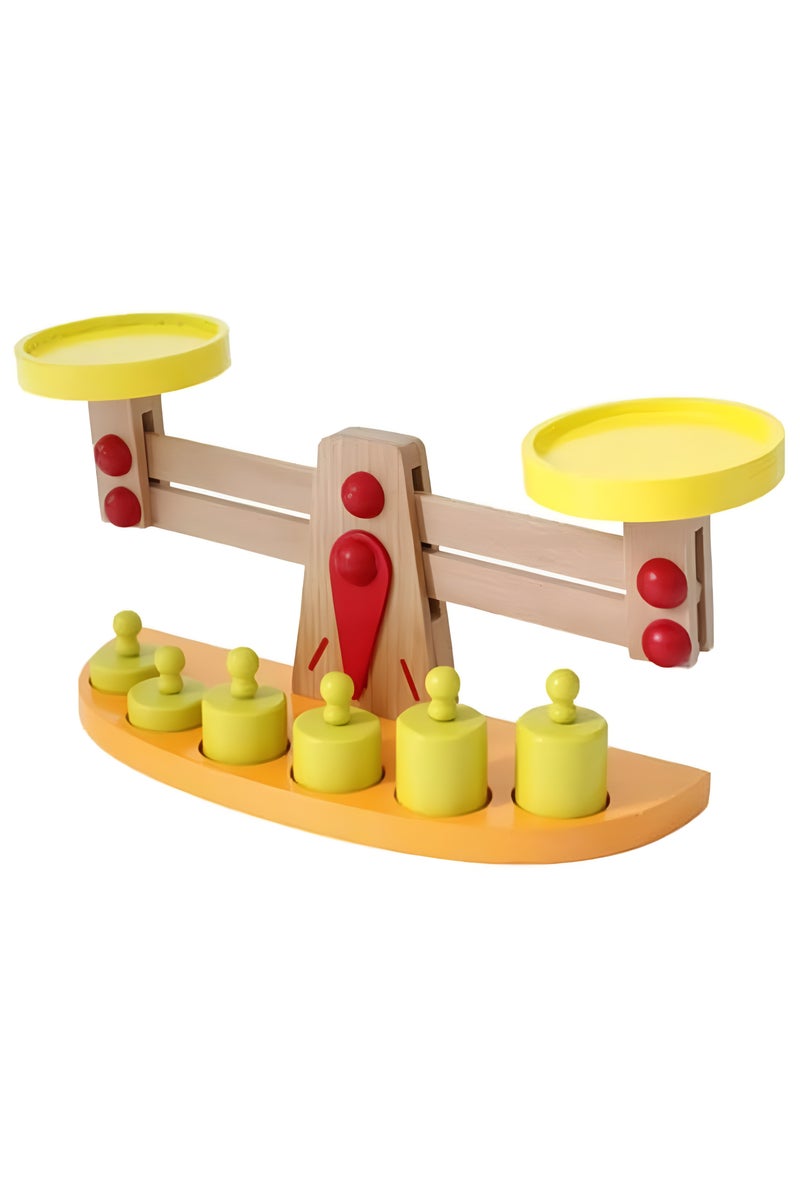 Wooden Balance Scale - Image 2