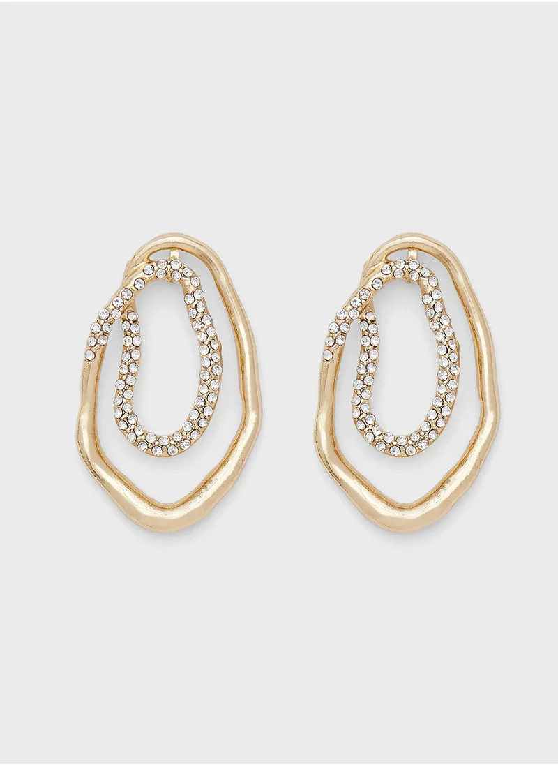 ELLA Diamante Stud Earrings