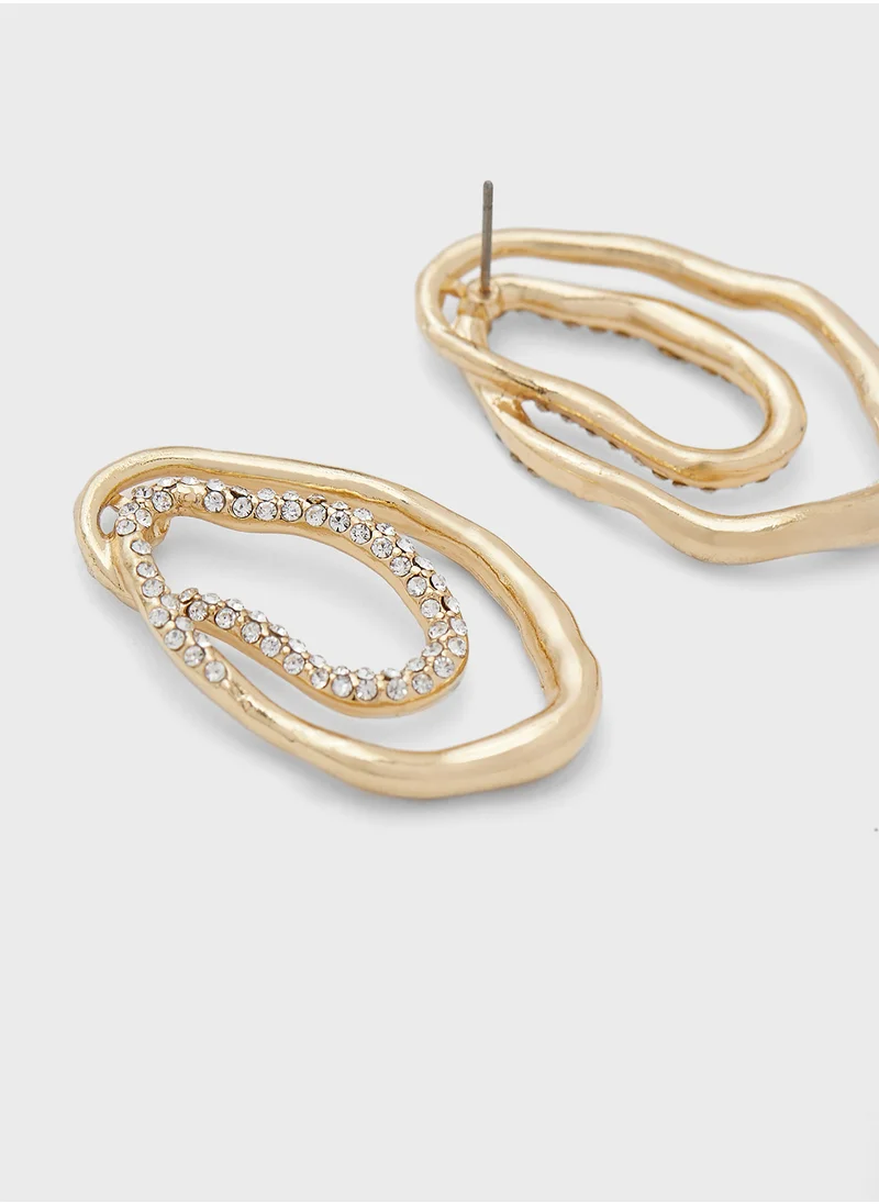 ELLA Diamante Stud Earrings