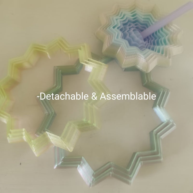 3pc Stress Relief Sensory Fidget Toy, 3D Printed Handles, Gift for Adults Teens - Image 3