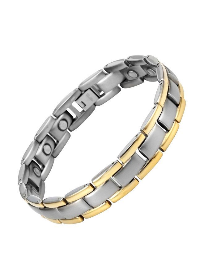 NIBEMINENT Titanium Steel Magnetic Therapy Bracelet  - Image 1