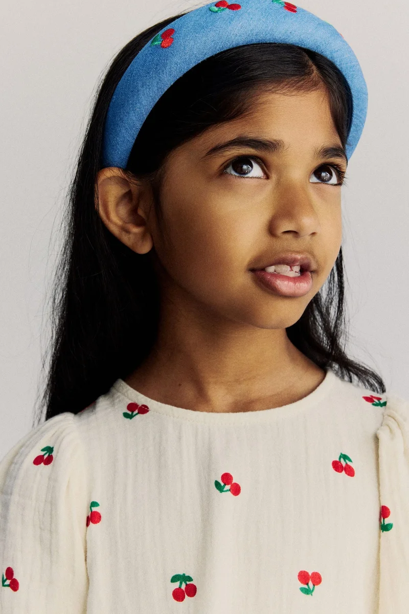 اتش اند ام فستان من قطن الموسلين