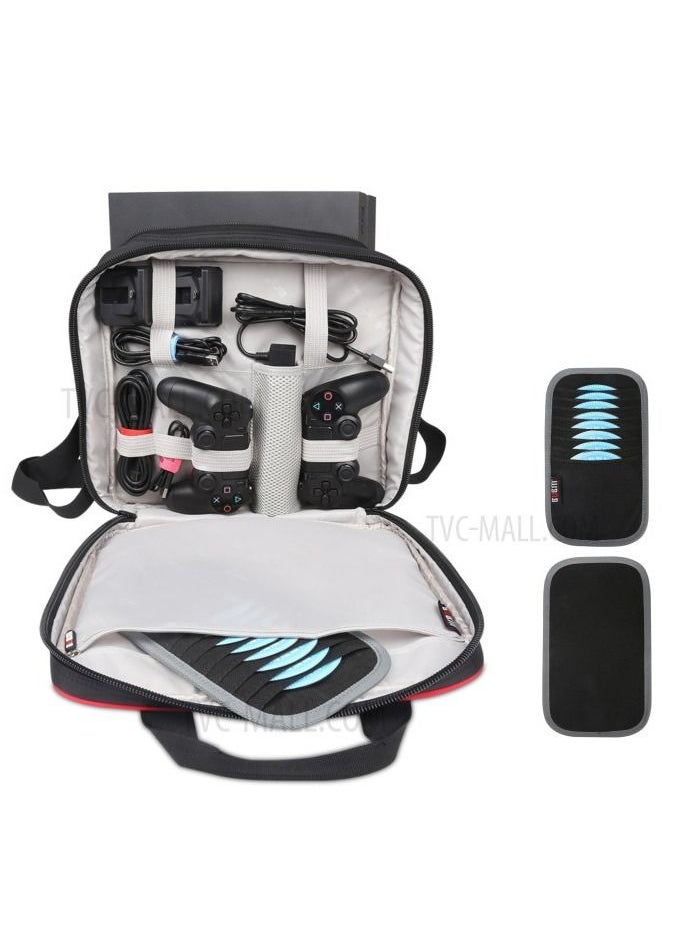 BUBM PS4 Storage Bag Travel Gadget Carry Case for PlayStation 4 Game Console and Accessories Fits for PS4 / PS4 Slim / Xbox  - Image 3