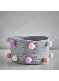 Cotton Rope Storage Basket 18X16X9 Cm - pzsku/Z2F39C5B3B936983CF0D8Z/45/_/1720281136/ca037bd6-0db8-4f7b-9afb-679b3b447ca0