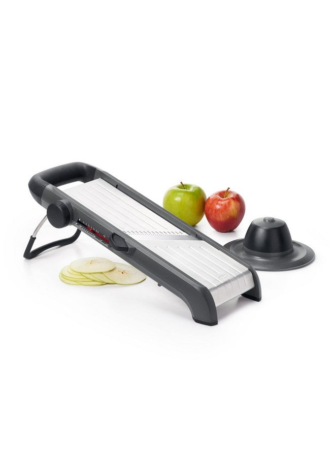 OXO OXO Good Grips Chef's Mandoline Slicer 2.0, Black & Steel  - Image 1