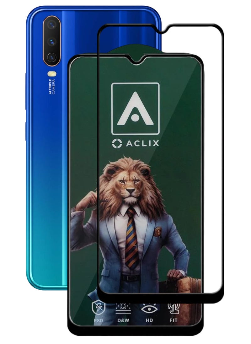 ACLIX Antistatic ESD Dustproof Premium Quality High Definition Tempered Glass Screen Protector Designed For vivo Y15 - Image 1