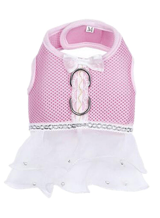 NIBEMINENT Tutu Skirt For Pet Pink/White 15x1.50x15cm - Image 1