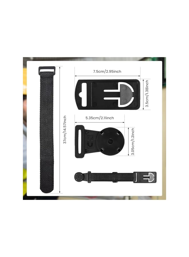 PROMASS Magnetic Hanging Strap Kit for Fluke Digital Multimeter, Hanging Loop Strap Magnet Hanger Kit Compatible for 50 II/70 III/180 Serious Adjustable Length, Detachable Multimeter Hanging kit Accessories  - Image 3
