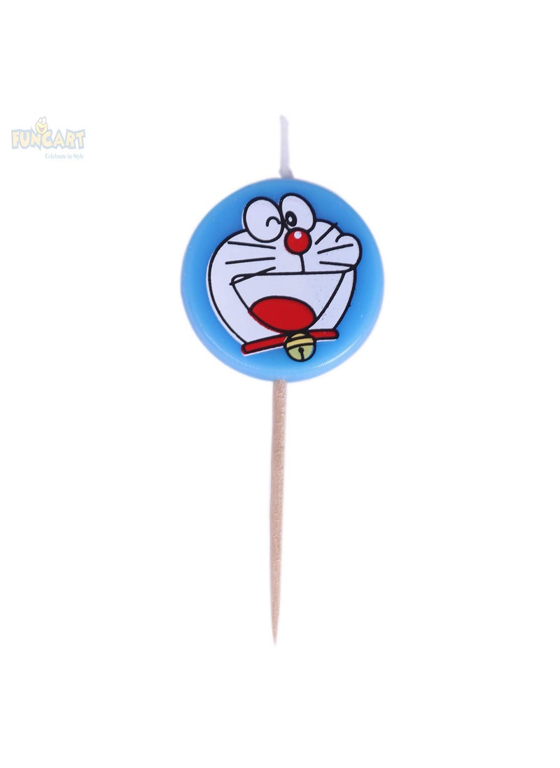 Funcart Funcart Round Doraemon Tooth Pick Candle 5pcsPack  - Image 3