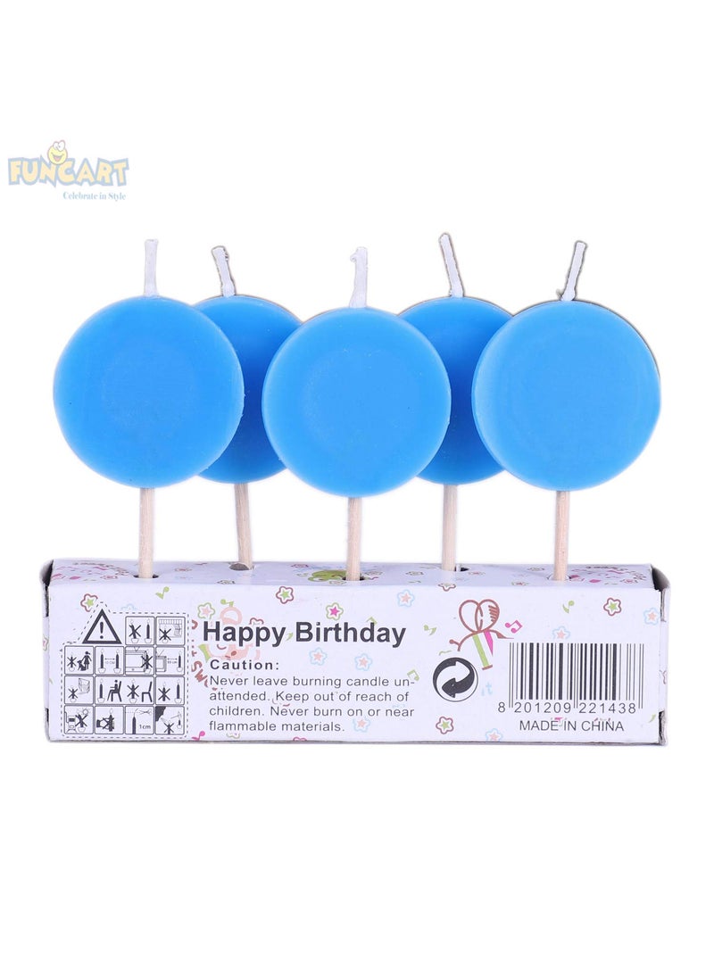 Funcart Funcart Round Doraemon Tooth Pick Candle 5pcsPack  - Image 4