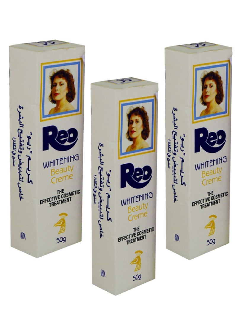 REO Set of 3 Pieces Whitening Beauty Creme 3X50g - Image 5
