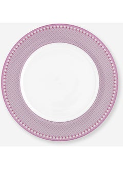 Pip Studio Lily & Lotus Purple Porcelain Dinner Plate 26.5 cm  - Image 1