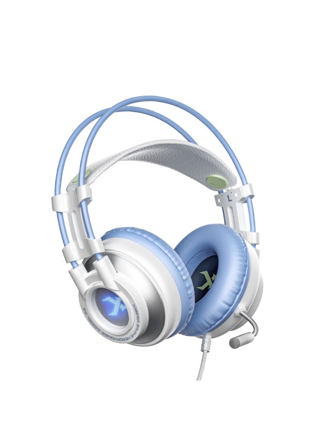 Xiberia K9usb 7.1 Surround Sound Gaming Headset, Wired Over-ear Headphones For Pc, Noise-cancelling Microphone, Online Class, Music, Pubg, With In-line Control, Professional Version, Mengzidian - Image 3