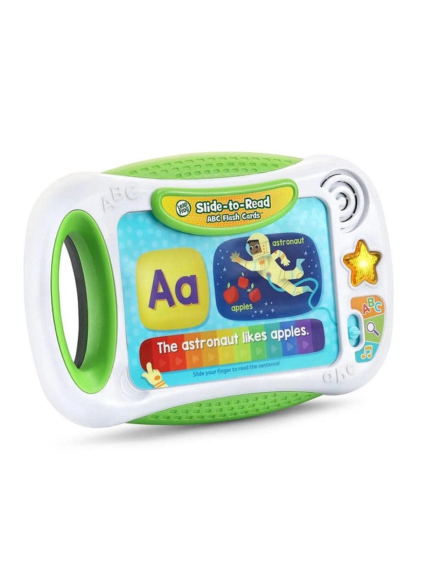 LeapFrog بطاقات فلاش ABC القابلة للانزلاق - لعبة تفاعلية لتعليم الأبجدية وبناء الكلمات - Image 1