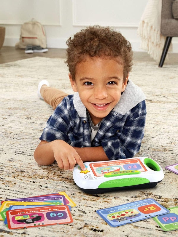 LeapFrog بطاقات فلاش ABC القابلة للانزلاق - لعبة تفاعلية لتعليم الأبجدية وبناء الكلمات - Image 4