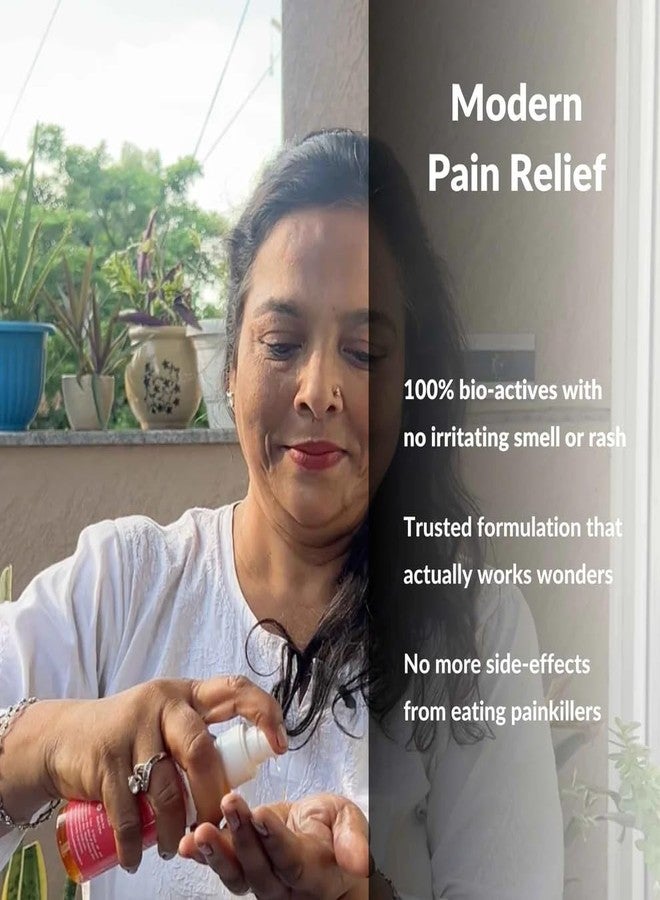 Zanskar Joint Pain Combo - Pain Healing Oil (100ml) & Pain Healing Cream (50g) | Natural Bio-active Ingredients | Effective for Knee Pain, Back Pain, Neck Pain and Shoulder Inflammation - Image 4