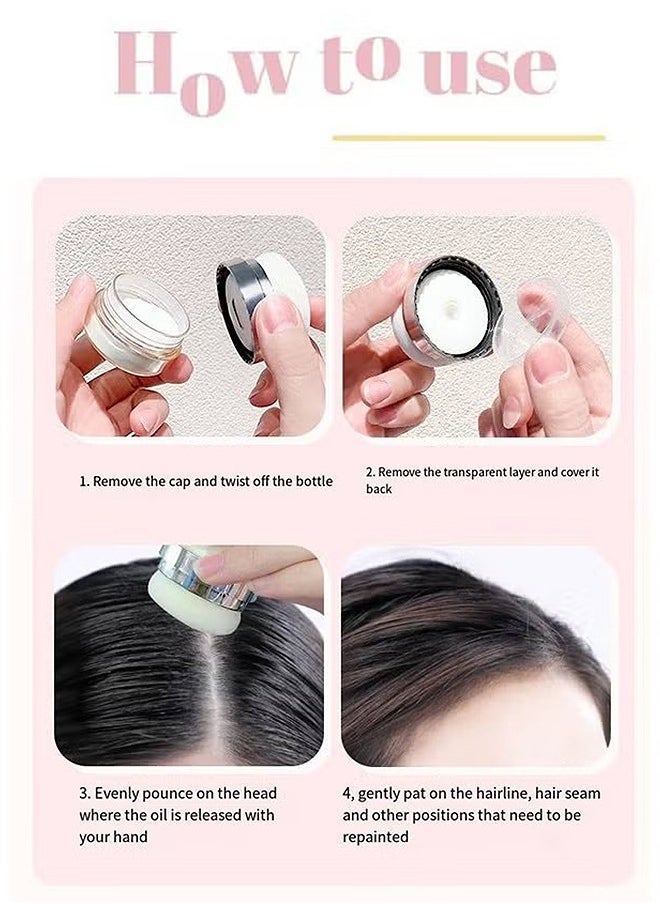 Flutty Refreshing Hair Styling Powder, Oil-Control Easy To Apply Lightweight Texturizing Matte Finish Strong Hold Hair Volume Powder, Create Natural Look For Unisex