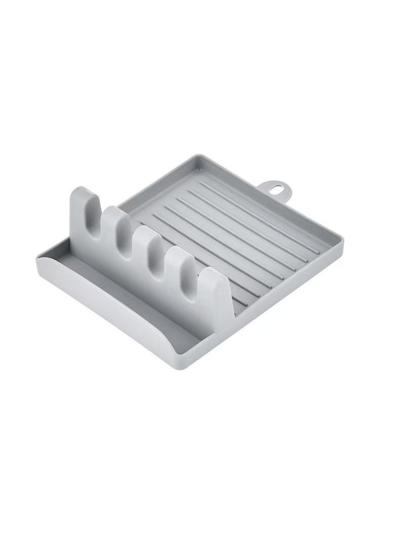 حامل غطاء البان يدعم ملعقات غطاء الوعاء يبقى مقعد مقعد للمطبخ أدوات الراحة أدوات الملحقات مطبخ منظم - Image 2