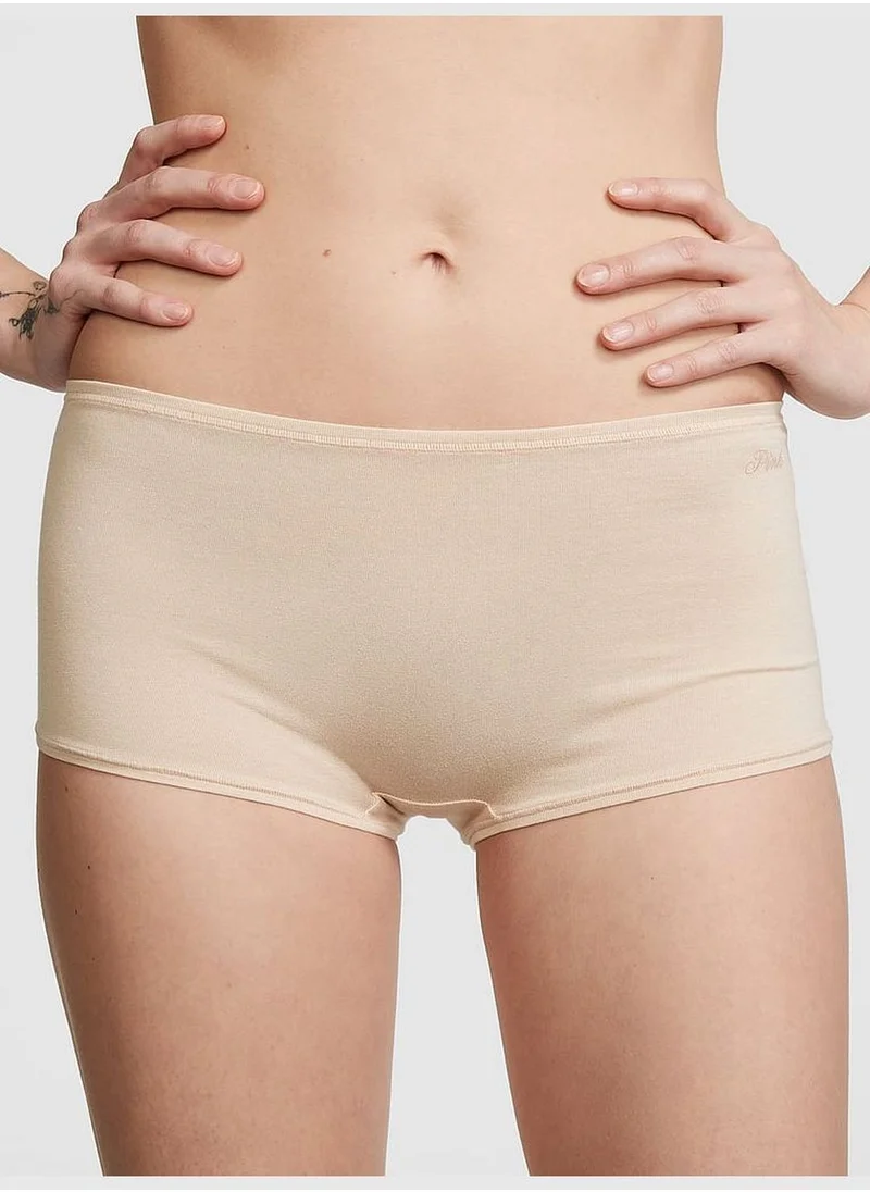 PINK Cotton Boyshort Panty