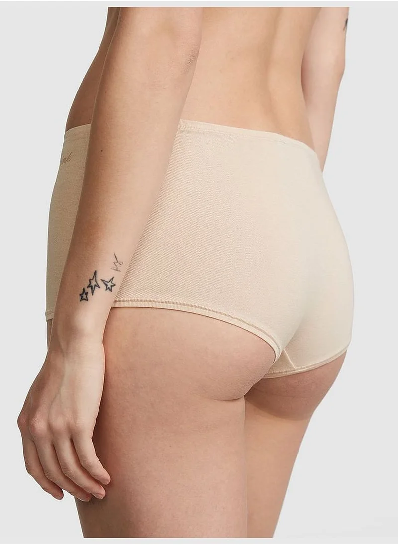 PINK Cotton Boyshort Panty