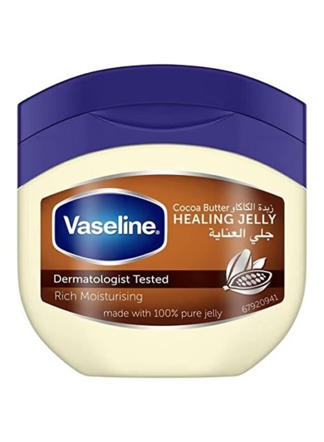 Vaseline Healing Petroleum Jelly For Dry Skin Cocoa Butter 450ml - Image 1