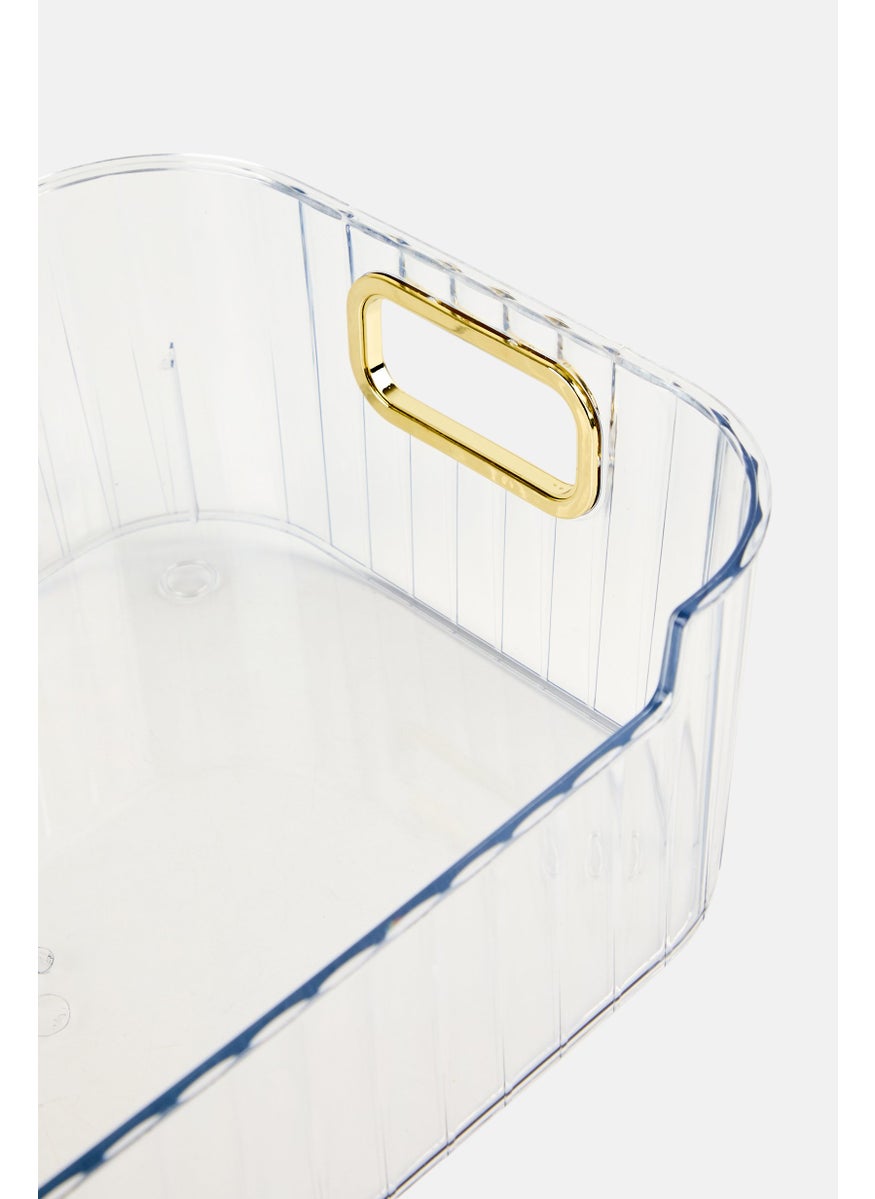 Oasis Home Multi Purpose Storage Bin, Transparent  - Image 3