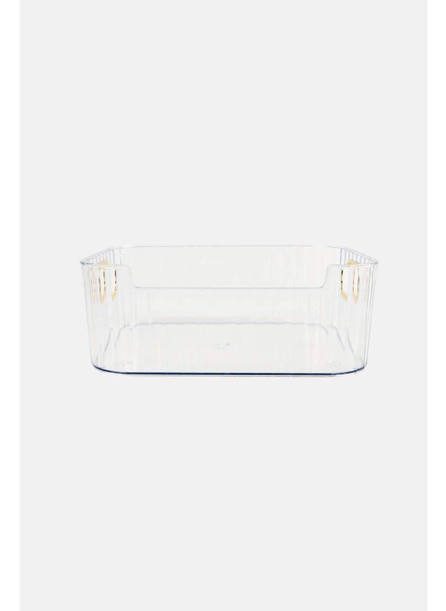 Oasis Home Multi Purpose Storage Bin, Transparent  - Image 1