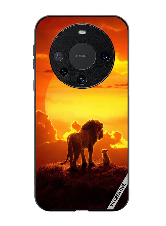 VR CREATIVE Protective Case Cover For Huawei Mate 60 Pro Lion King Design Multicolour - Image 1