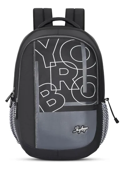 Skybags KLAN 03 SCHOOL BACKPACK BLACK