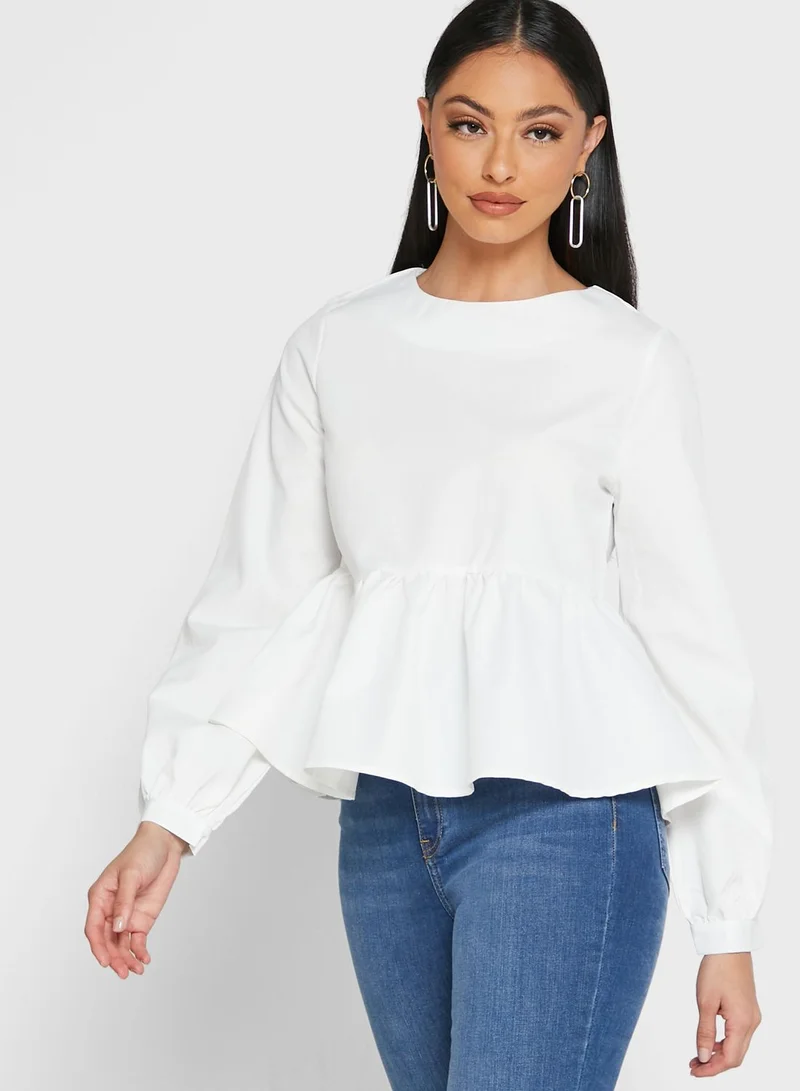 Peplum Top