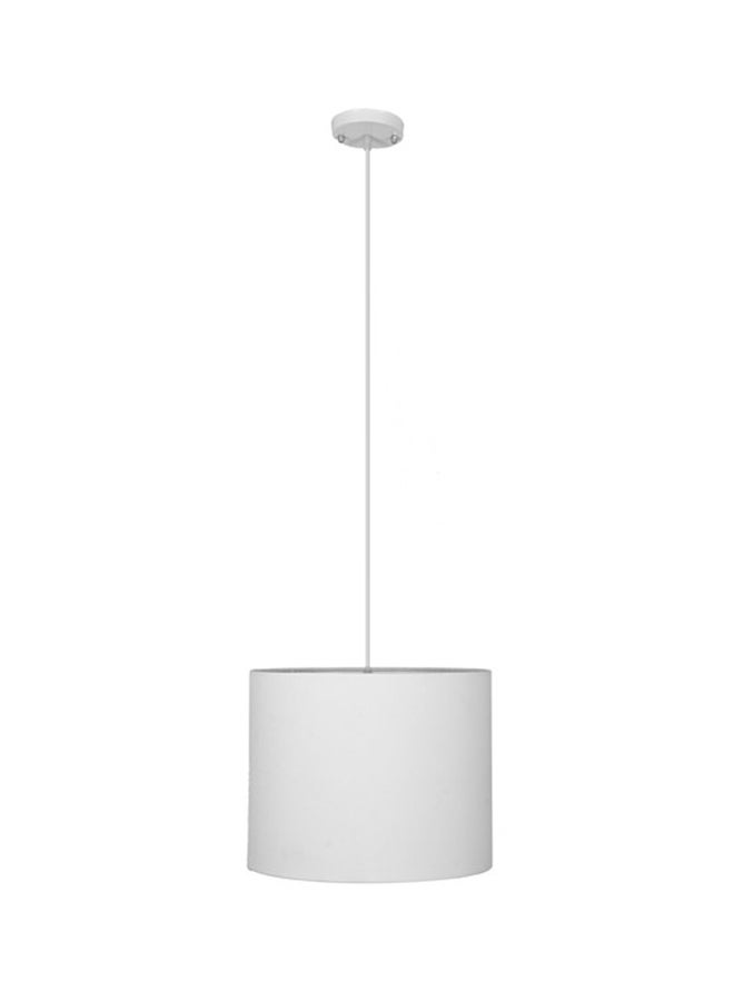 El Rawda Lighting Regata Ceiling Lamp - Single | modern decorative LED E27 pendant light ceiling lamp hanging | suitable for any room | Color: White | Size: 70x30 cm