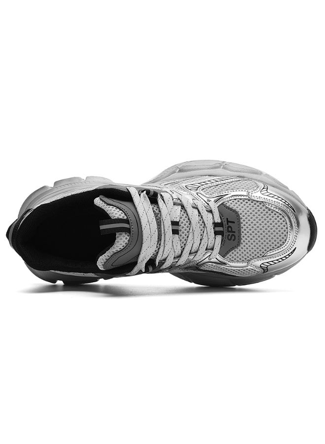 Men Sports Running Shoes Athletic Walk Breathable Comfortable Lightweight Casual Non-Slip Sneakers for Gym Workout Daily Wear - Image 2