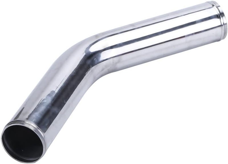 AotoKoop 20" (500mm) Universal 45 Degree Aluminum Piping - Polished Air Intake Tube - Image 4