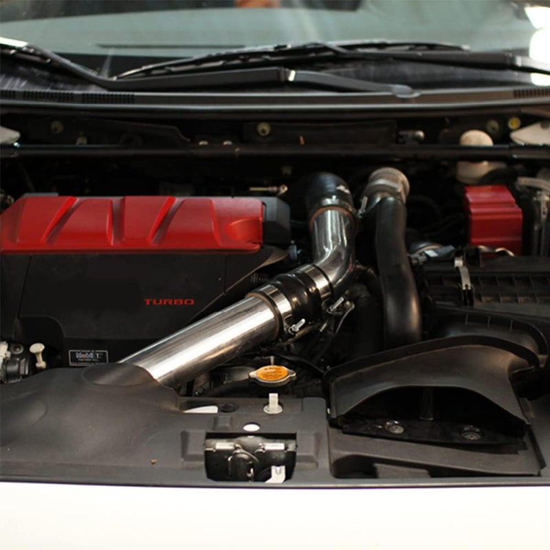 AotoKoop 20" (500mm) Universal 45 Degree Aluminum Piping - Polished Air Intake Tube - Image 5
