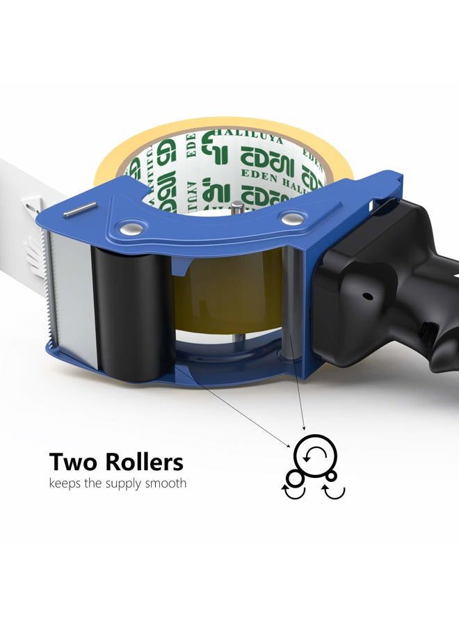 Prosun Fast Reload 2 Inch Tape Gun Dispenser Packing Packaging Sealing Cutter Blue - Image 5