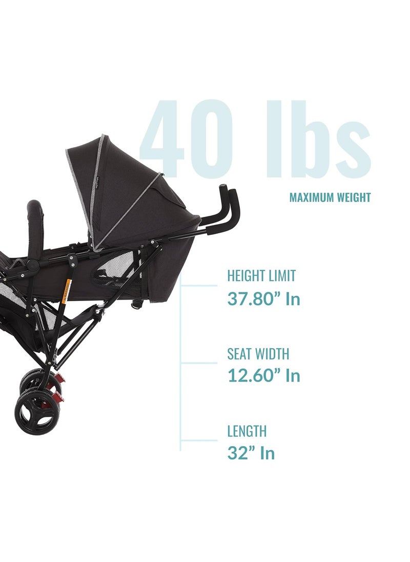 ACPLAY - One-Hand Fold Compact Lightweight Baby Stroller with Reversible Seat, Full Recline Backrest, Adjustable Canopy, and Handy Accessories for Everyday Comfort - Image 1