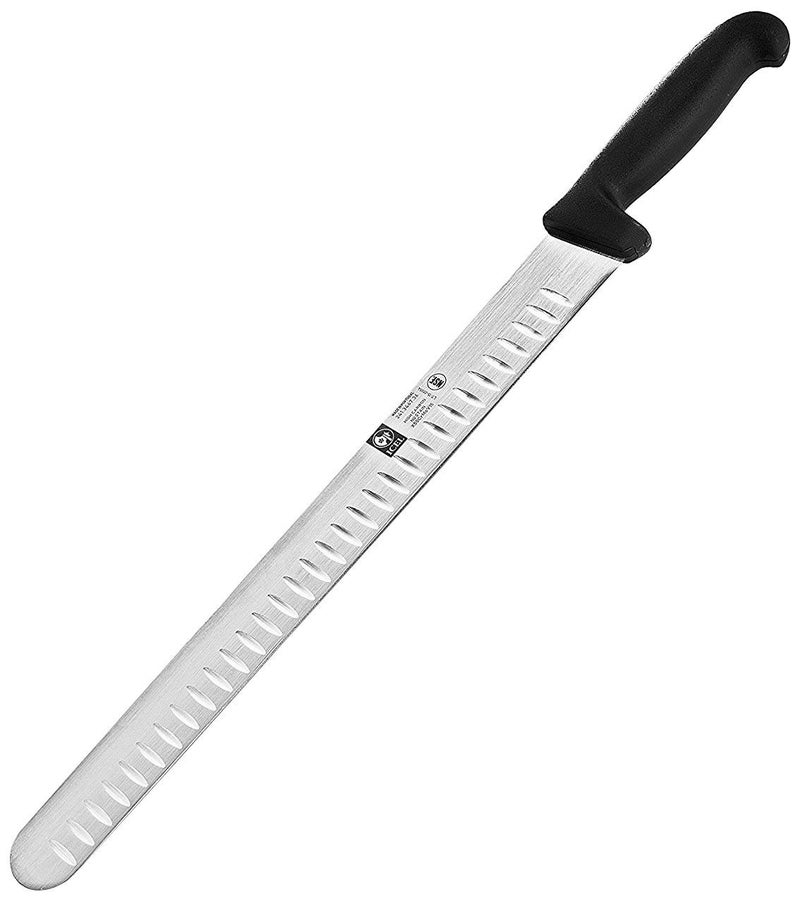 12inch Blade Granton Edge Turkey Salmon ham Slicer Meat Slicing Knife NSF Approved Best Knife to Slice Large Roast and Whole Turkey