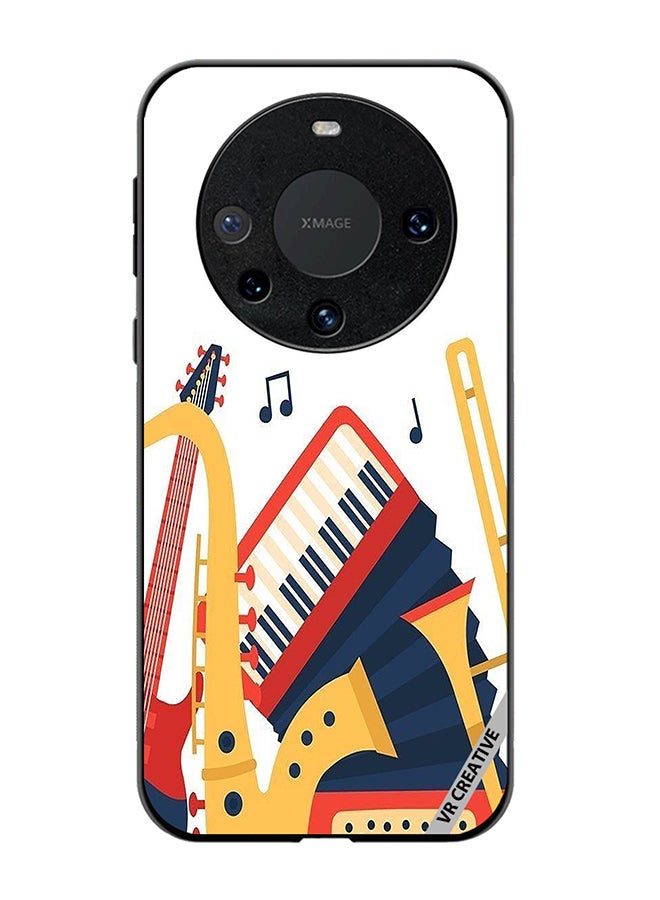 VR CREATIVE Protective Case Cover For Huawei Mate 60 Music Instruments Design Multicolour - Image 1