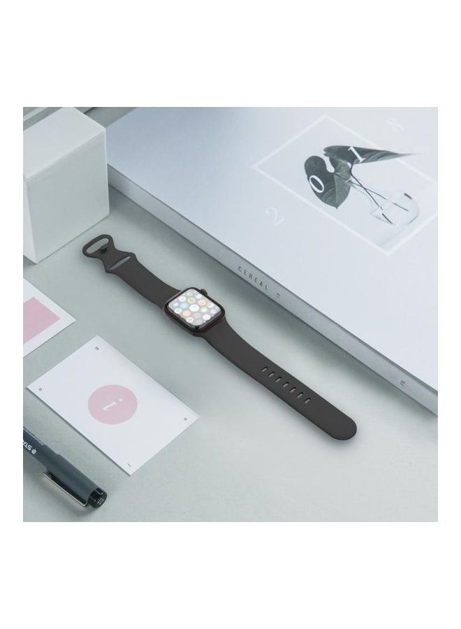 نيبمينينت سوار بديل لساعة أبل أسود - Image 5